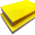 500x2500x27mm 3 Ply Plywood Yellow para construção Plywood Fórmula Construção de edifício, hotel LEONKING 21 / 27mm PF Glue 8% -12%